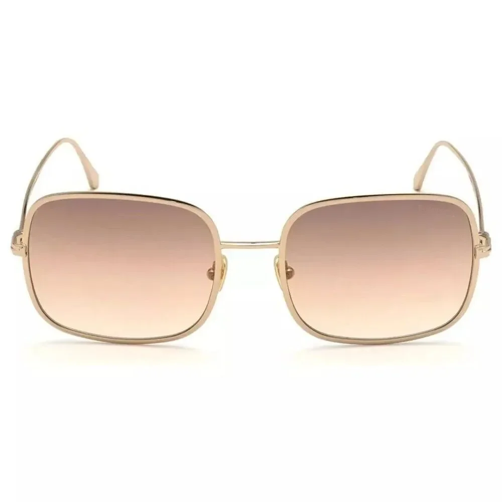 New Authentic Tom Ford FT0865/5 28F Square Sunglasses